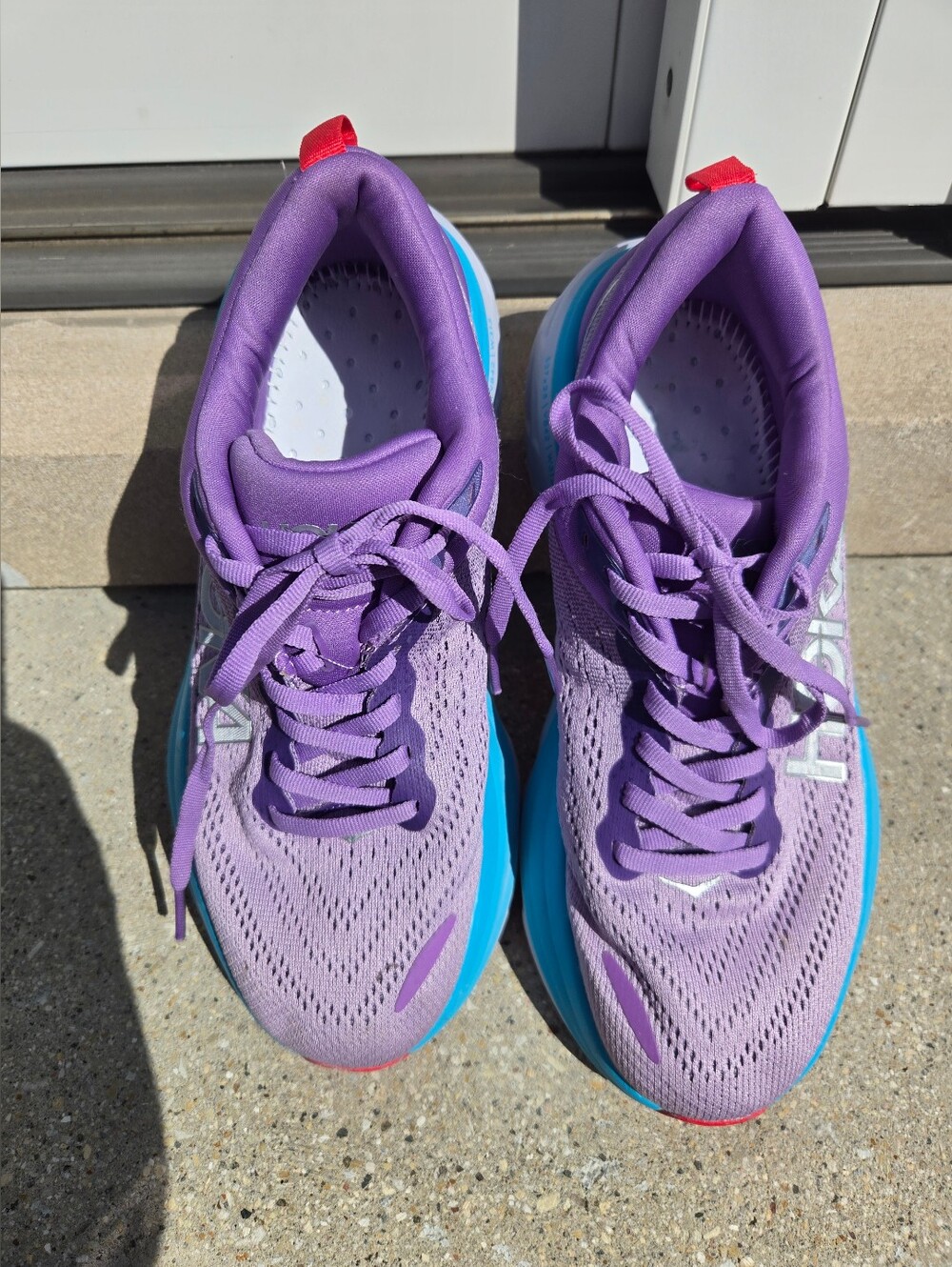 Lightweight Purple Athletic Running Shoes - Women's
